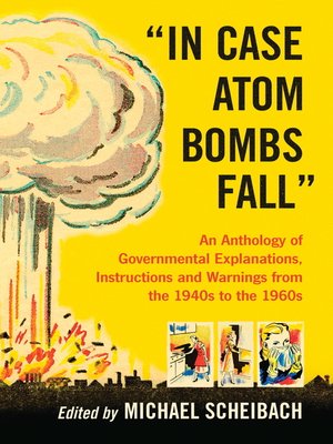 cover image of "In Case Atom Bombs Fall"